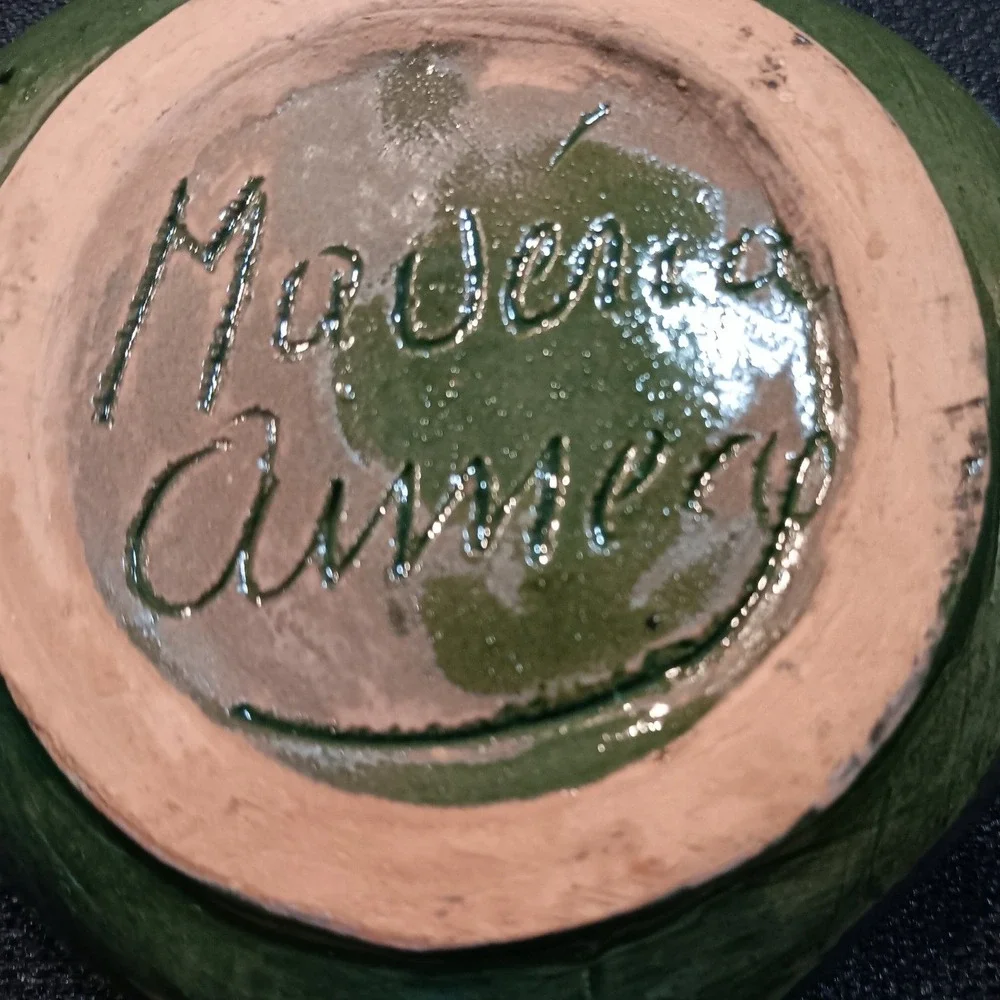 Madeira Aimero Paris French Heart Trinket Dish Glazed Ceramic 100 Champs Elysees